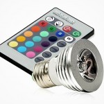 Multi-Color LED Light Bulbs with Remote 01
