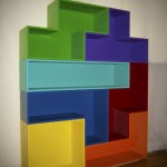 Tetris shelves book diy