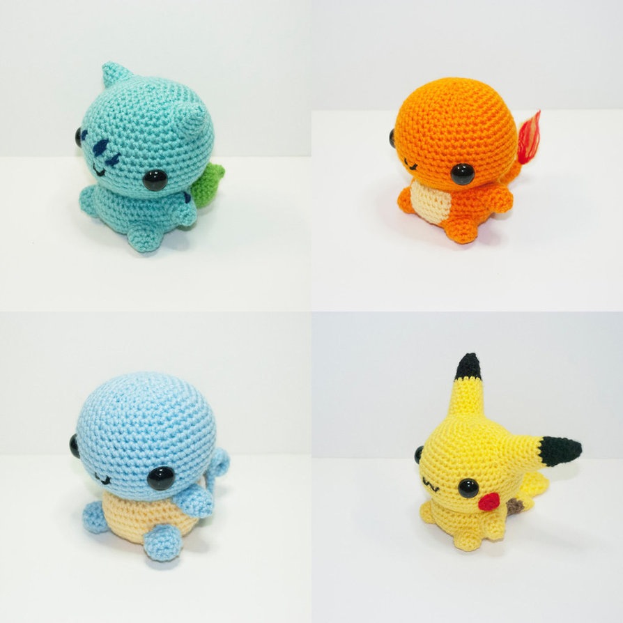 Adorable Pokemon crochets 1
