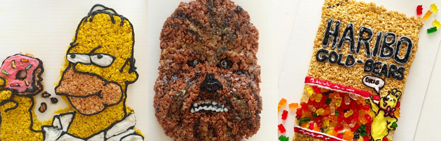 Artist Creates Awesome Treats Out of Rice Krispies