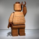 Hand Crafted Wooden LEGO Man 2