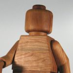Hand Crafted Wooden LEGO Man