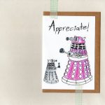 dr who funny mothers day card geek