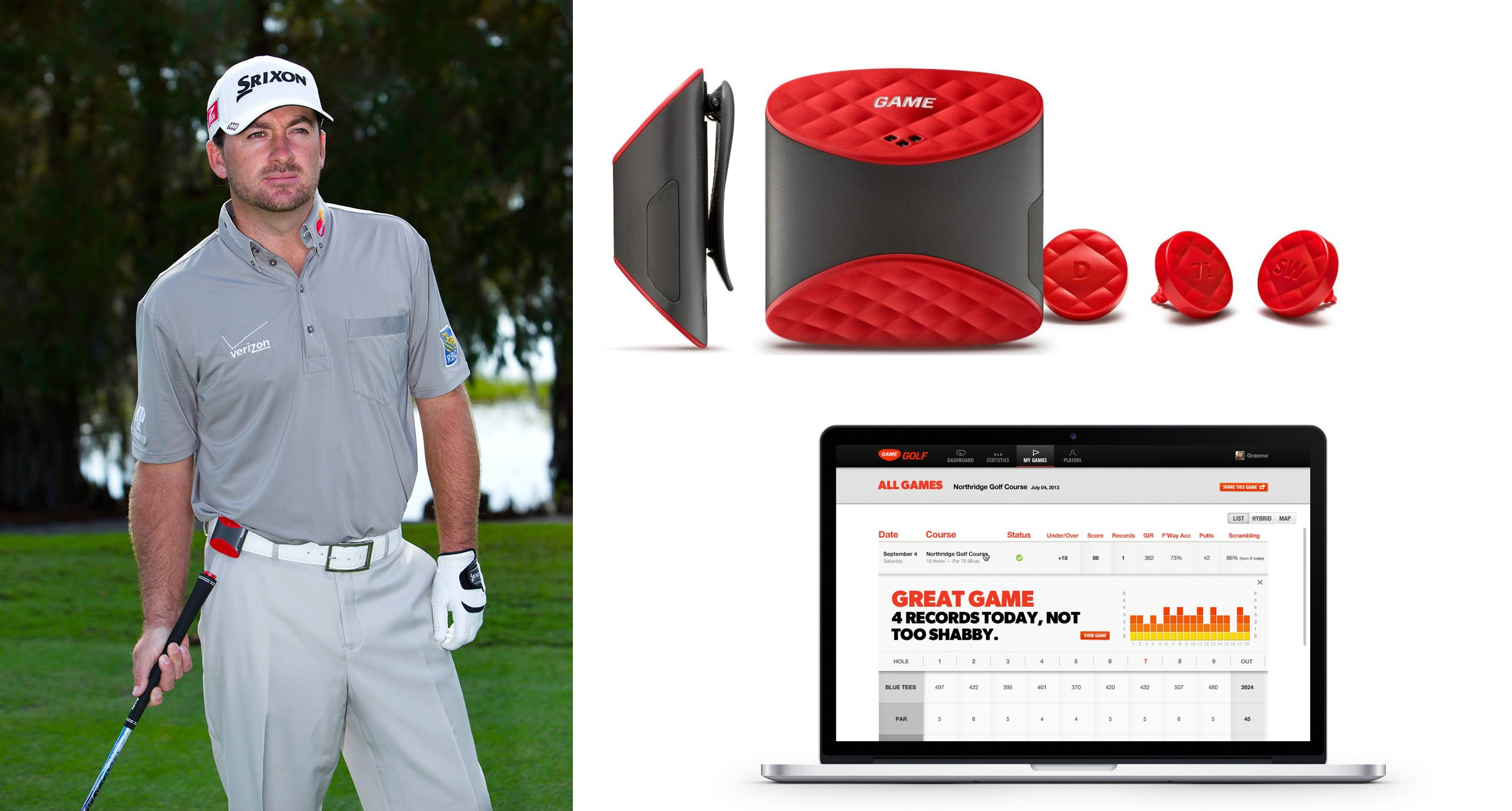 fathers day gift ideas 2016 Game Golf Digital Shot Tracking System