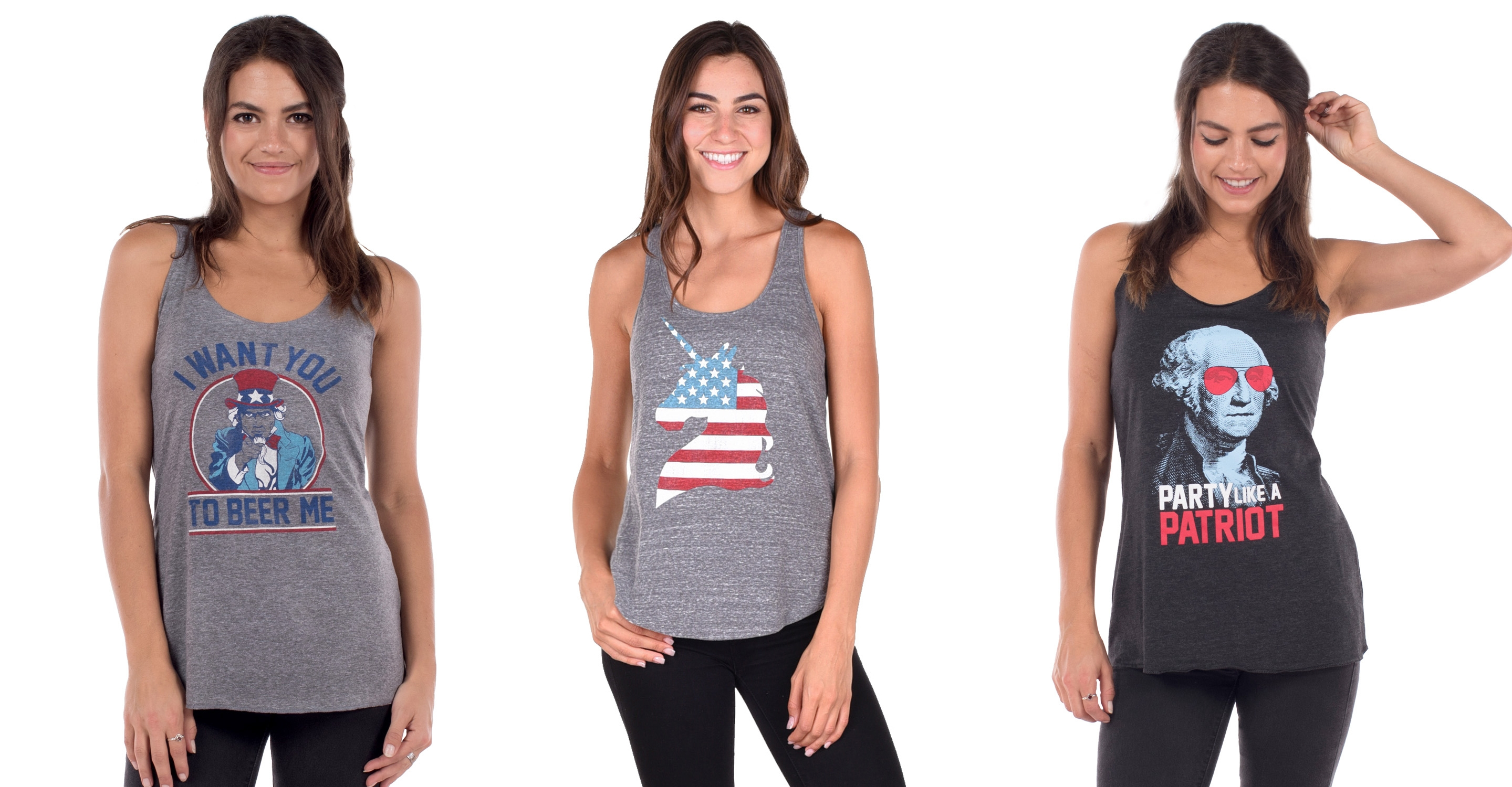Funny women 4th of july tops