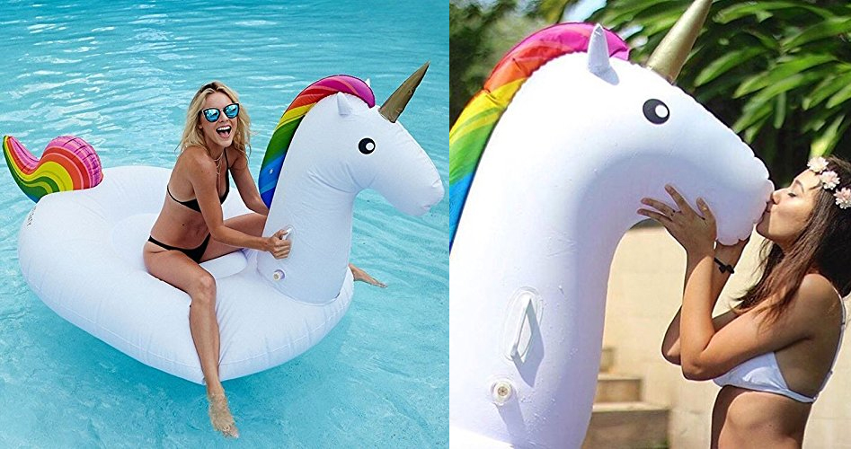 cool Pool Floats Giant Inflatable Unicorn