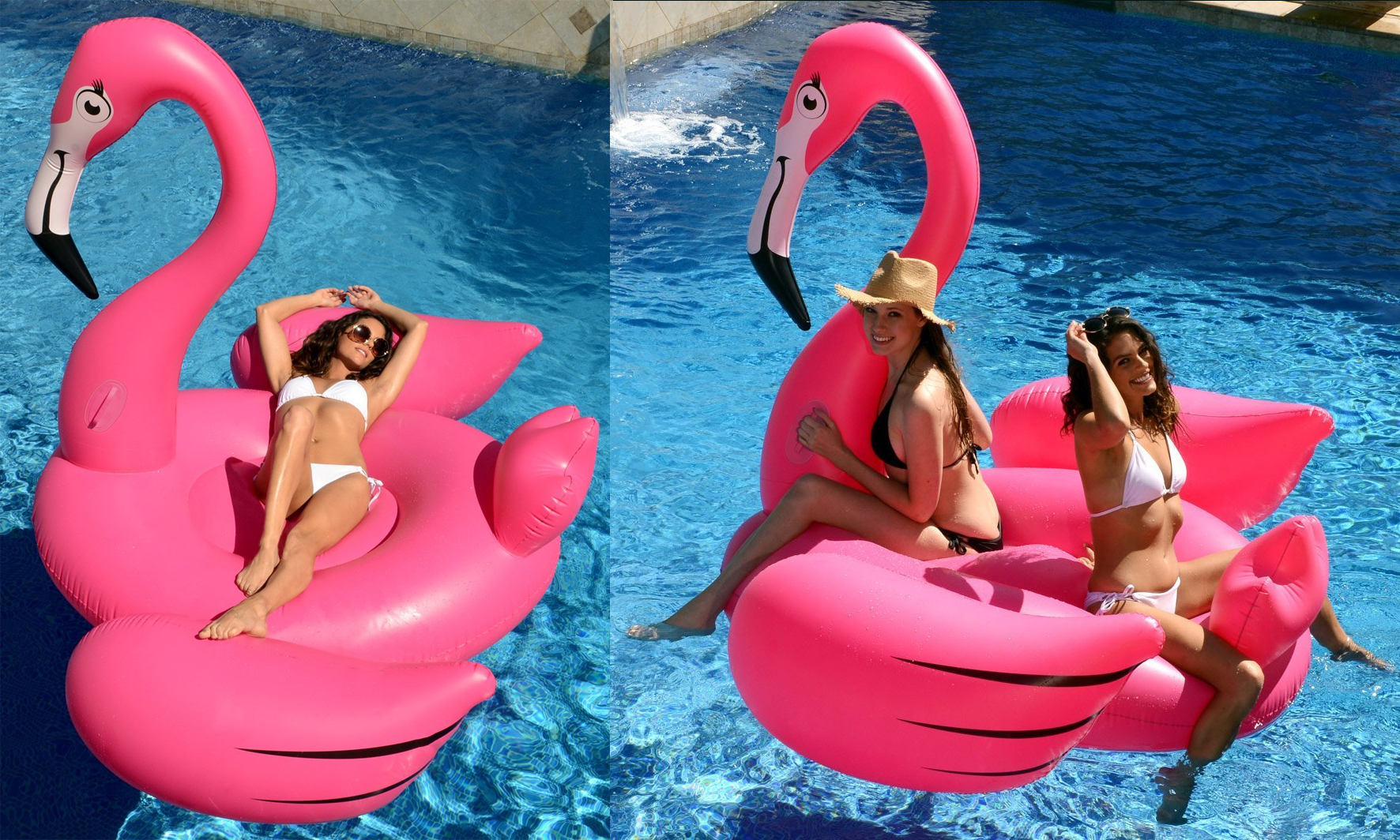 cool Pool Floats Gigantic Flamingo