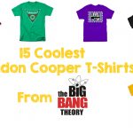 15 Coolest Sheldon Cooper T-Shirts From The Big Bang Theory