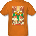 Aquaman Orange T-Shirt