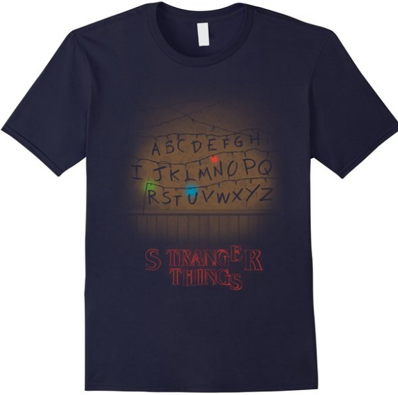 Stranger Things Letters & Lights T-Shirt