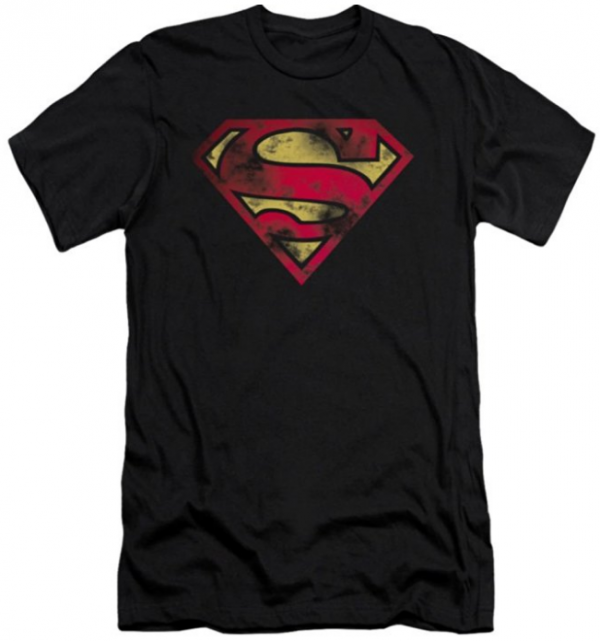 Superman War Torn Shield T-Shirt