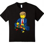LEGO Donald Trump Building a Wall T-Shirt