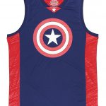 Marvel Comics Captain America Basketball Jersey