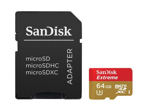 SanDisk Extreme Memory Card With Adapter