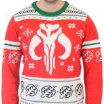 Star Wars Mandalorian Bounty Hunter Ugly Christmas Sweater