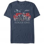 Star Wars Rogue One T-Shirt Men’s Hero Logo
