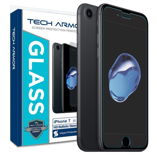 Tech Armor iPhone 7 Glass Screen Protector