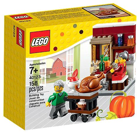 Thanksgiving Seasonal Feast LEGO Set