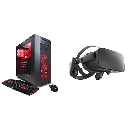 CyberPower PC Gaming Desktop & Oculus Rift Virtual Reality Headset Bundle
