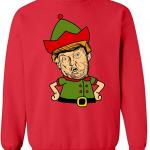 Donald Trump Elf Ugly Christmas Sweater