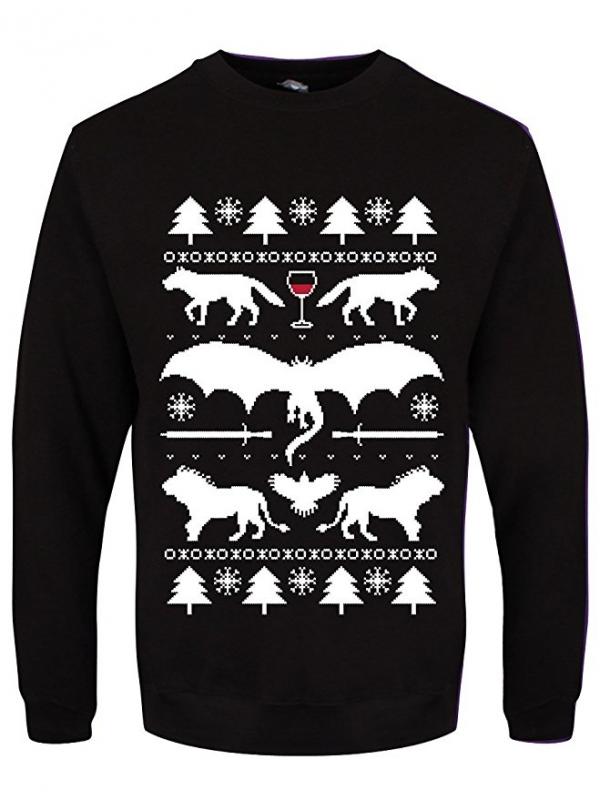 Game of Thrones House Sigils Ugly Christmas Sweater