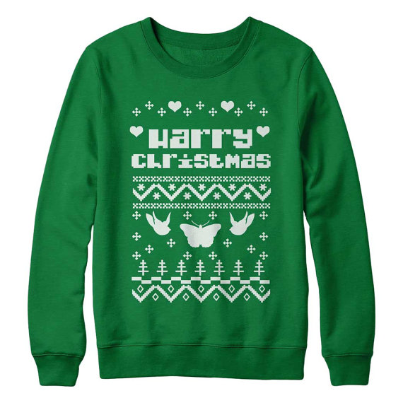 harry christmas harry potter ugly christmas sweater