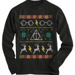 Harry Potter Glasses Ugly Christmas Sweater