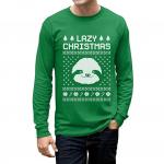 Lazy Sloth Ugly Christmas Sweater