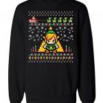Legend of Zelda Link Ugly Christmas Sweater