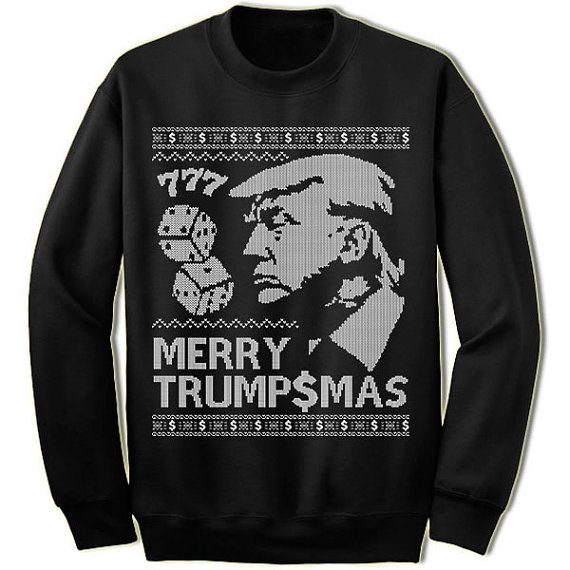 Merry Trumpsmas Ugly Christmas Sweater