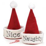 Nice & Naughty Santa Hats