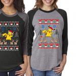 Pokemon Pikachu & Reindeer Ugly Christmas Sweater