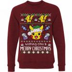 Pokemon ‘Wishing Chu a Merry Christmas’ Ugly Sweater