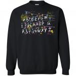 Stranger Things Alphabet Lights Christmas Sweater