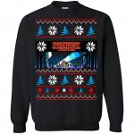 Stranger Things Video Game Style Ugly Christmas Sweater