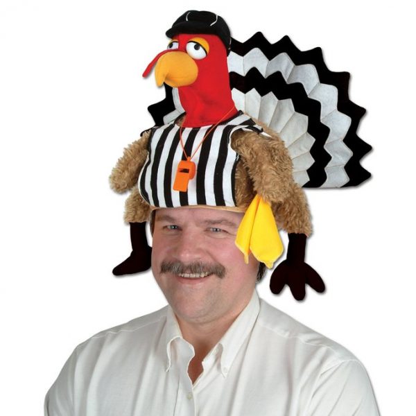 Thanksgiving Referee Turkey Hat