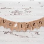 Thanksgiving give thanks banner