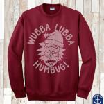 wubba-lubba-humbug-ugly-christmas-sweater