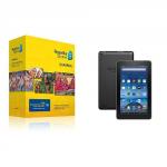 Amazon Fire 7-Inch Tablet With Rosetta Stone