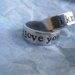 Star Wars I Love You I Know Rings