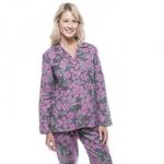 best-gift-ideas-for-mom-twin-boat-womens-100-cotton-flannel-pajama-sleepwear-set