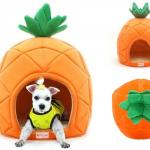 funny-dog-cat-gift-ideas-pet-bedpesco-dog-house-pineapple-shape-cute-dome-house-soft-bed-dog-cat-puppy-mat-pad