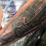 DeLorean Tattoo