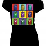 Dr. Who Psychadelic TARDIS t-shirt