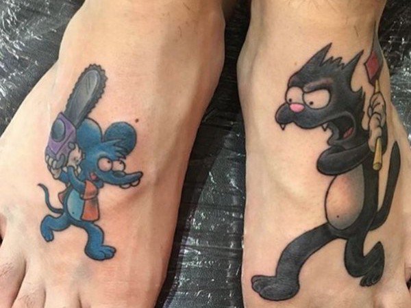 Itchy & Scratchy Tattoos