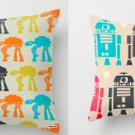 R2D2 & AT-AT retro style Star Wars Pillow Cases