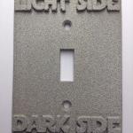 Star Wars (Light:Dark Side) Light Switch Cover (Custom) (Stone)