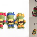 Nursery Decor Mobile – TMNT Teenage Mutant Ninja Turtles
