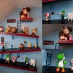 Super Luca Nintendo Room – Donkey Kong Shelves