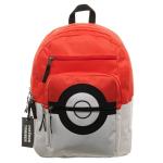 BIOWORLD Pokemon Pokeball Backpack with Trainer Bag Charm